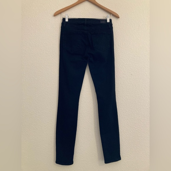 Paige Black Verdugo Ultra Skinny Distressed Low Rise Jeans Size 25 - Picture 7 of 11
